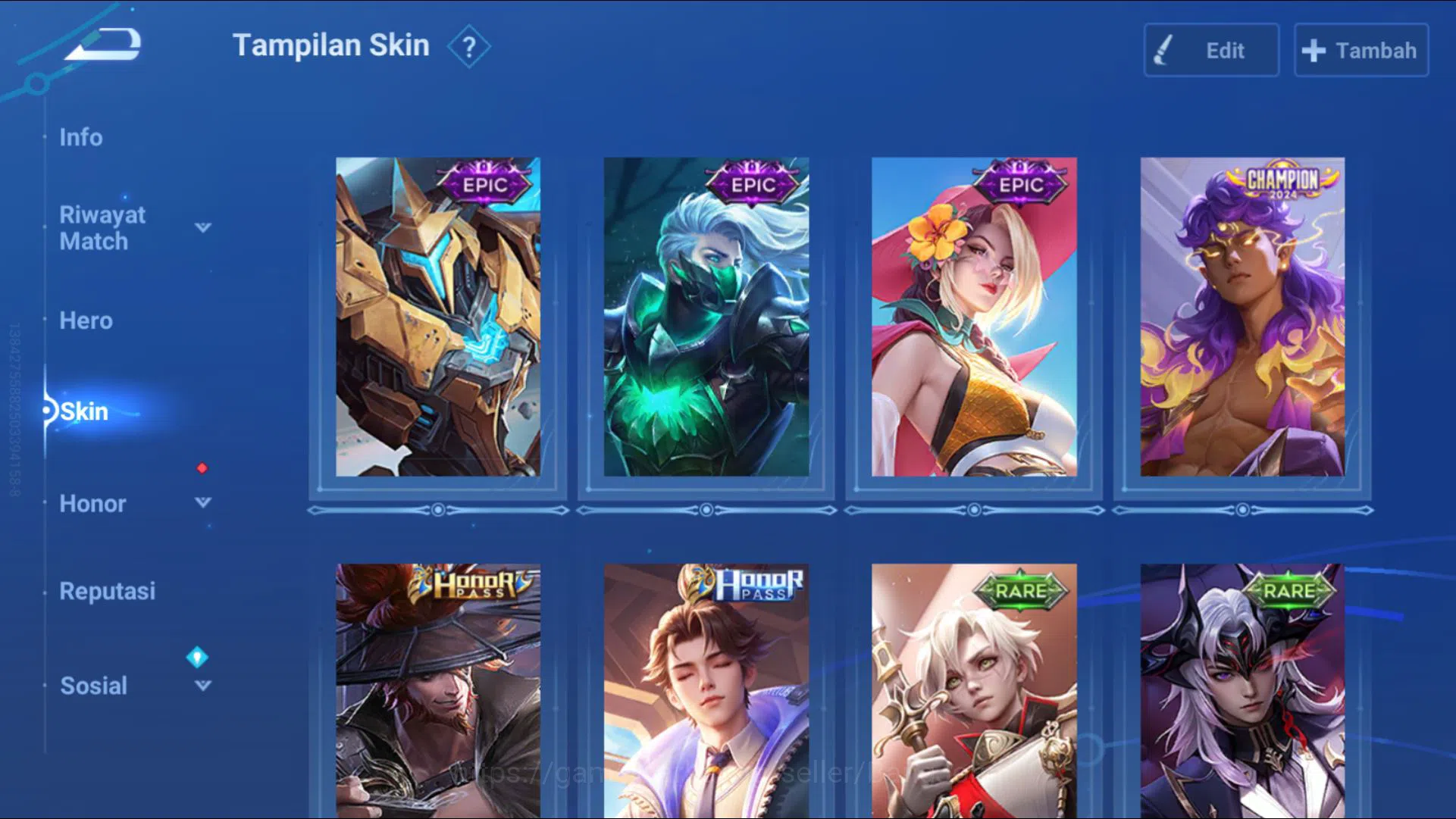 Honor of Kings Accounts [GLOBAL] 89 Heroes & 48 Skins | Horse 2026 Ying, M image 6