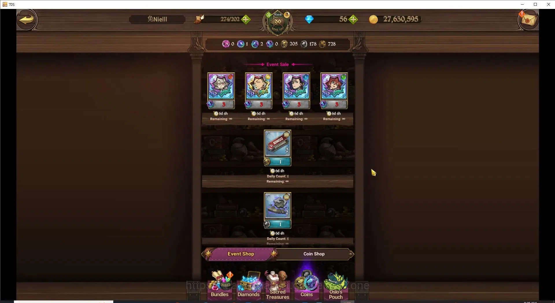The Seven Deadly Sins: Grand Cross Accounts Endgame Global|3,9M CC|49 LS|7LR+9UR+Full Collab Gachiakuta|Nemesis Meli6/6,HK 13