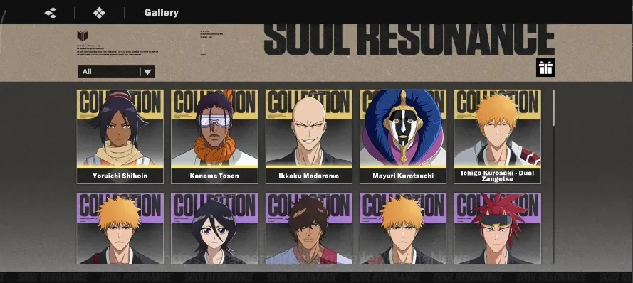 BLEACH: Soul Resonance Accounts Nuverse SEA |Lv 65|5 SSR|5 Sign|(Ichigo Dual Zangetsu B4, Kurotsuchi, Madarame)+Stamp,Tosen 1
