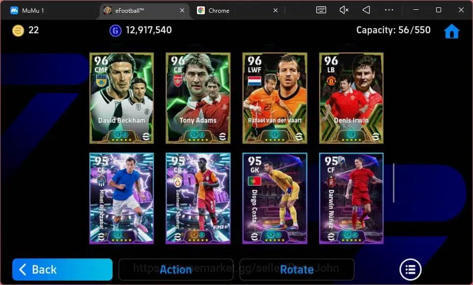 eFootball Accounts Mobile|PW 3215|Bigtime Gerrard|Epic Baresi,Kahn,Me image 7