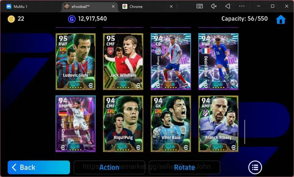 eFootball Accounts Mobile|PW 3215|Bigtime Gerrard|Epic Baresi,Kahn,Me image 8
