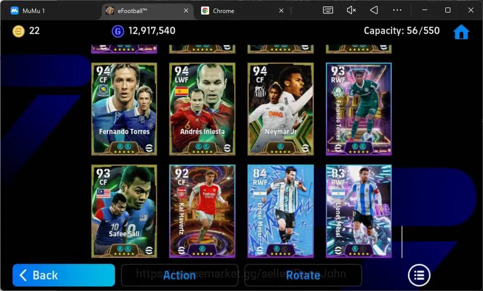 eFootball Accounts Mobile|PW 3215|Bigtime Gerrard|Epic Baresi,Kahn,Me image 9