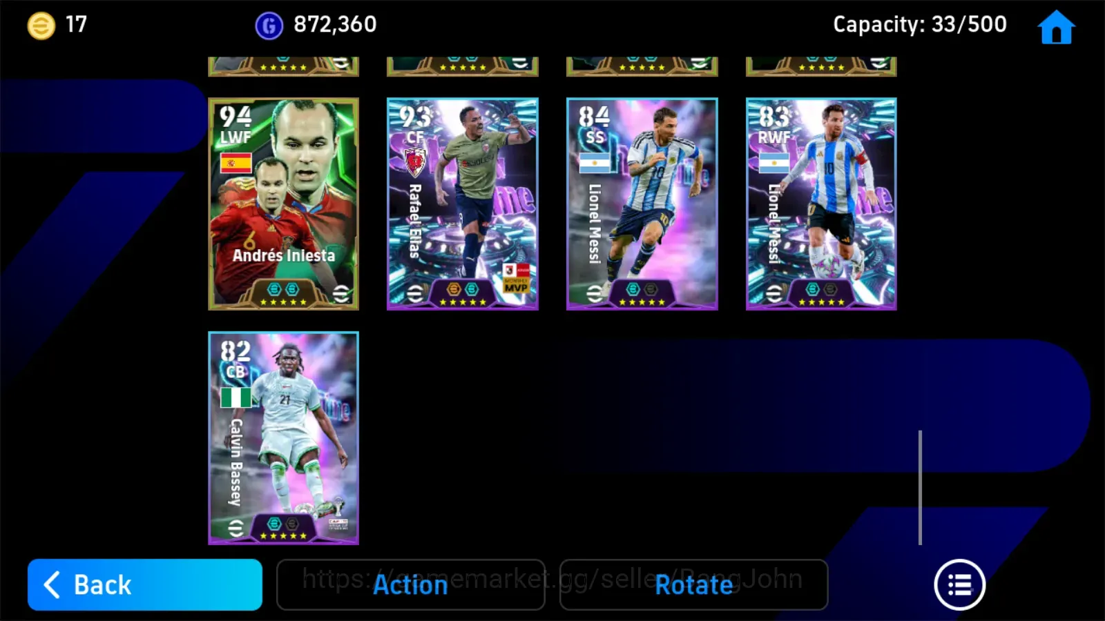 eFootball Accounts Legends & Iconic Players Android|PW 3194|Epic Matthaus VanBasten Pirlo Drogba Belletti Zanetti Owen 1