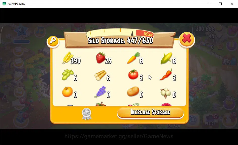 Hay Day Accounts Level 41 | Barn Storage 1100 + Silo Storage 650 |  image 12