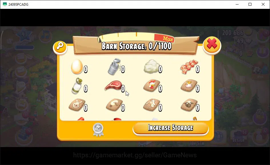Hay Day Accounts Level 41 | Barn Storage 1100 + Silo Storage 650 |  image 13