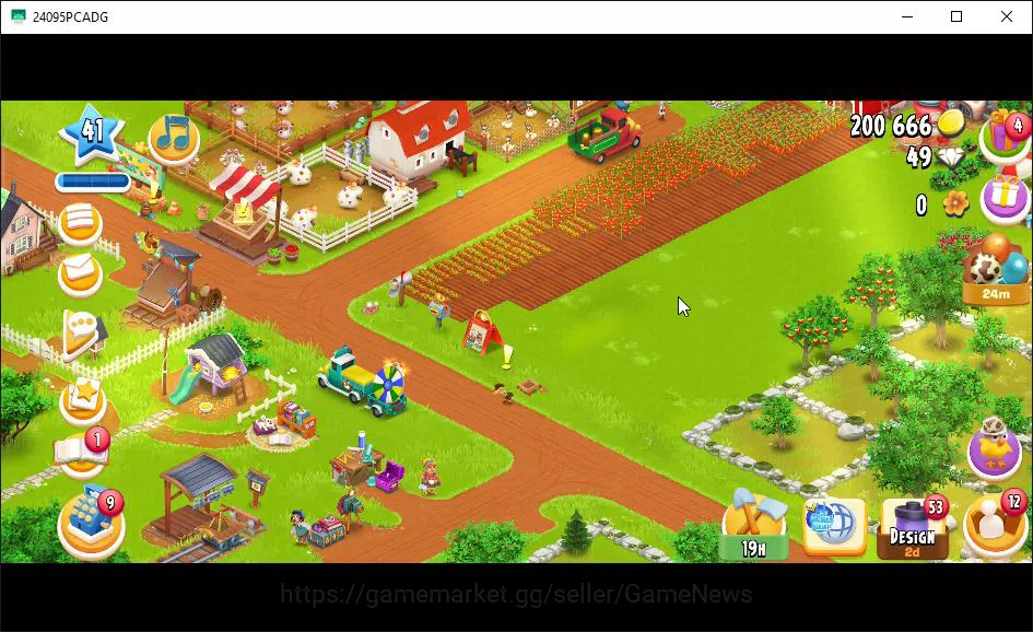 Hay Day Accounts Level 41 | Barn Storage 1100 + Silo Storage 650 |  image 3