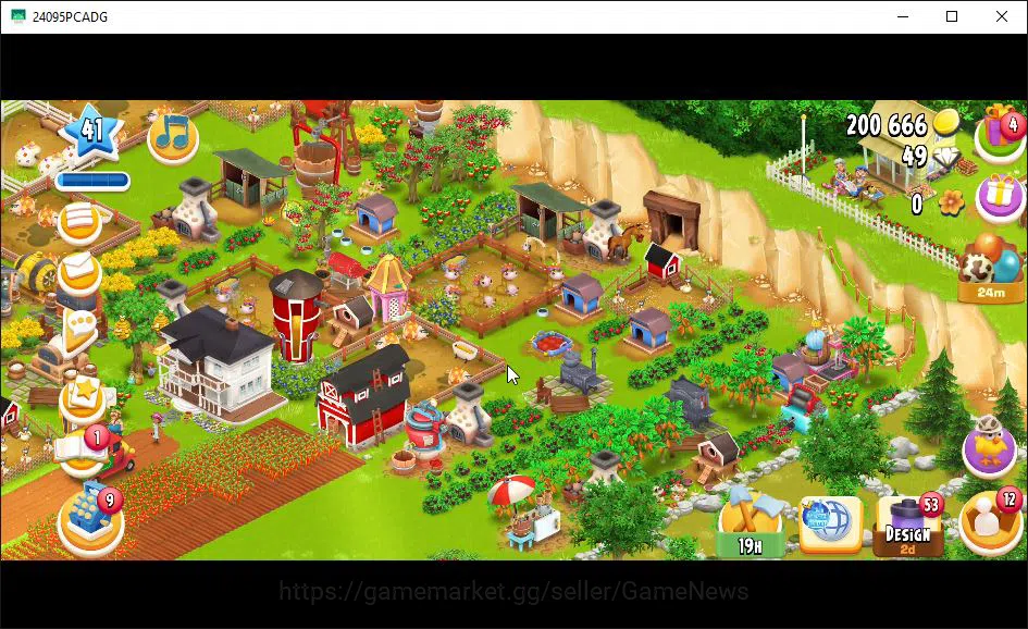 Hay Day Accounts Level 41 | Barn Storage 1100 + Silo Storage 650 |  image 4