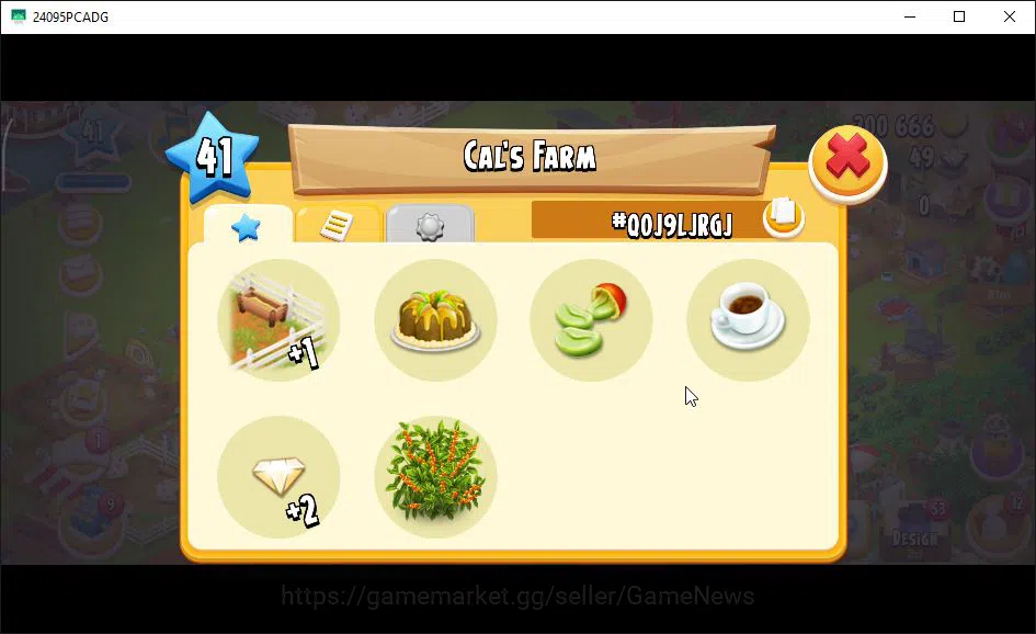 Hay Day Accounts Level 41 | Barn Storage 1100 + Silo Storage 650 |  image 8