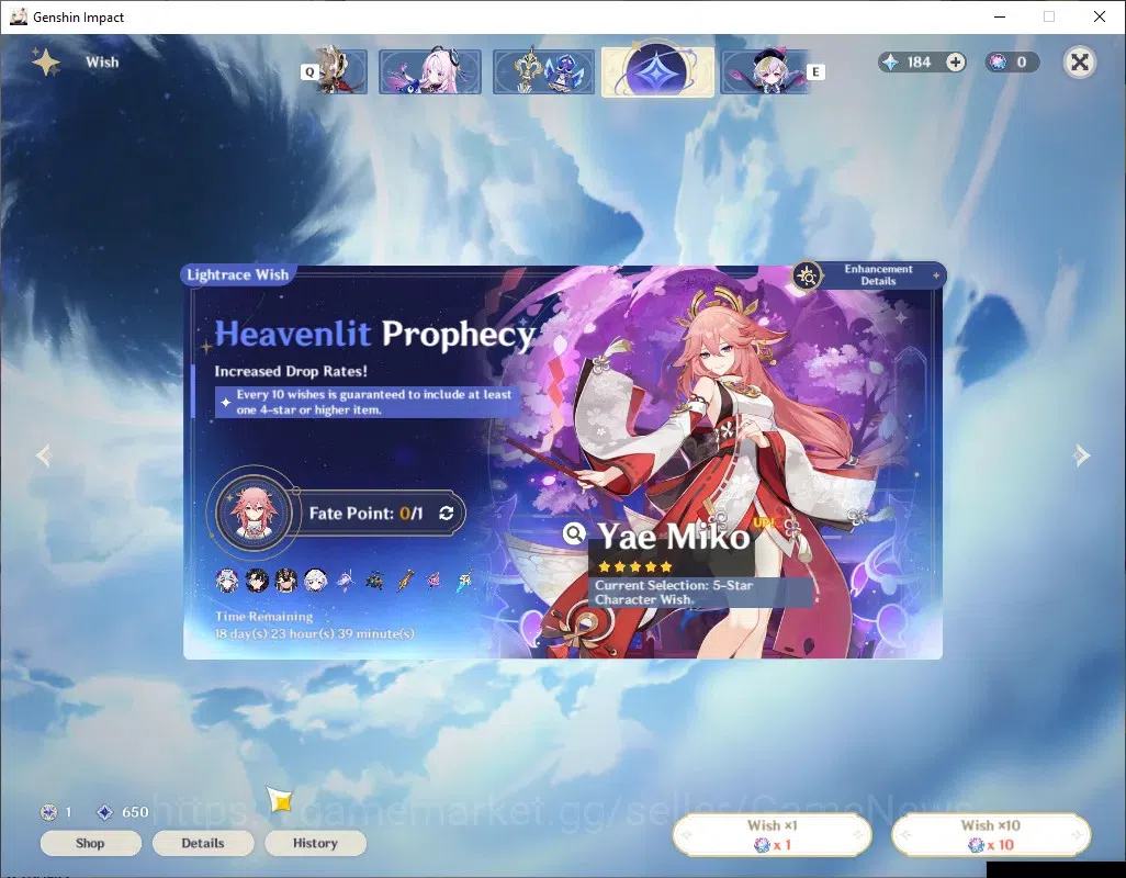 Genshin Impact Accounts ASIA|AR 57|7 Limited + 2 (5* Weapon)|Skirk PremTea image 13
