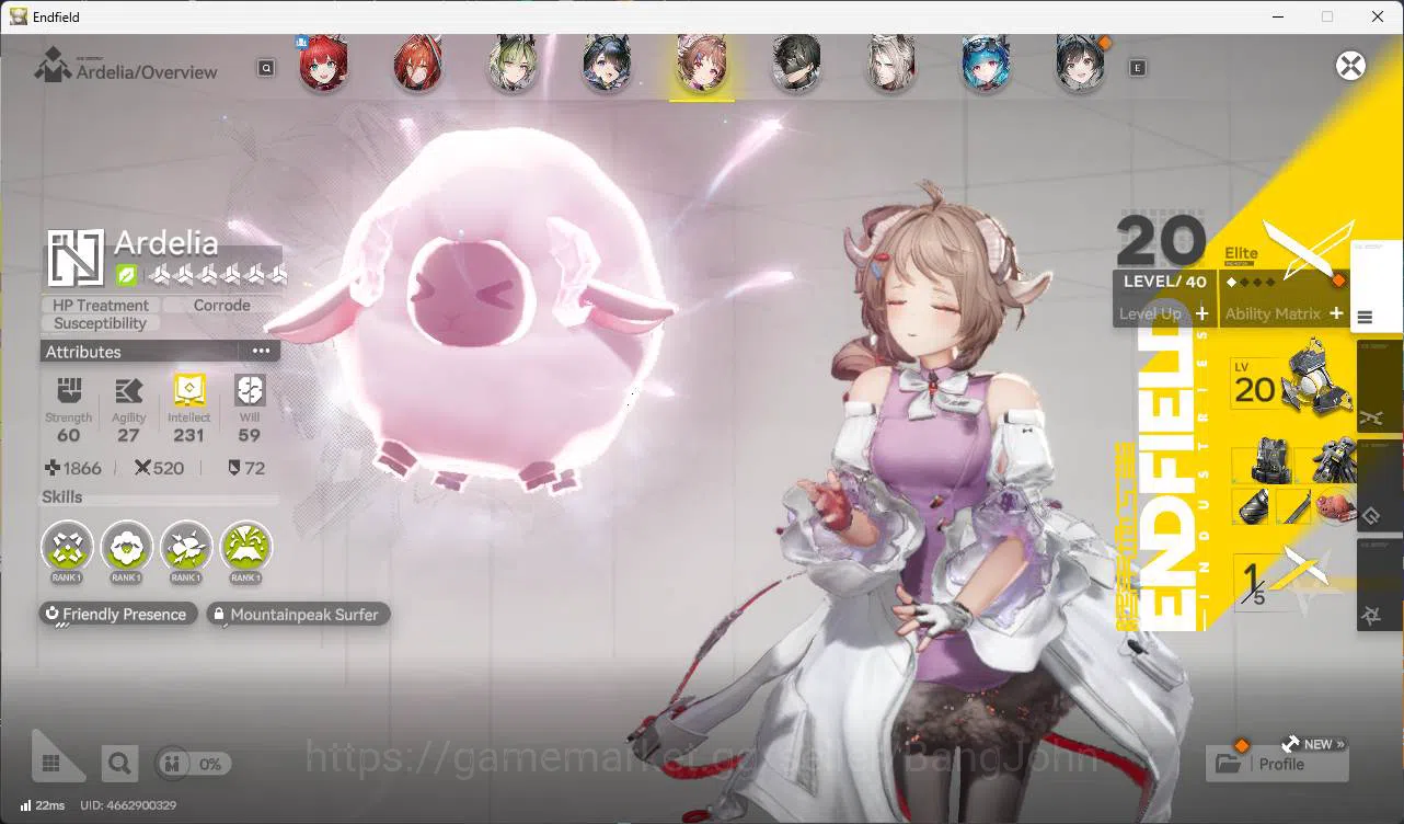 Arknights: Endfield Accounts ASIA | lvl 50 | levatain, gilberta, Ember, Lifeng, image 10