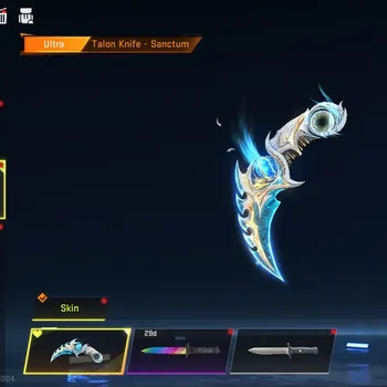 Blood Strike Accounts Collab Skin Asia|Eternal MP7 Tidesong+Ultra Melee Talon-Sanctum|Collab Nacho-Enz0,AOT Female,M4A1