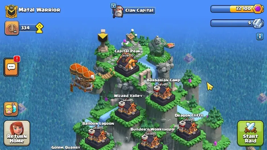 Clash of Clans Accounts Global|TH17-BH9|LVL 217|ManySkin|HH 9|League Titan image 2