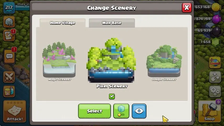Clash of Clans Accounts Global|TH17-BH9|LVL 217|ManySkin|HH 9|League Titan image 4