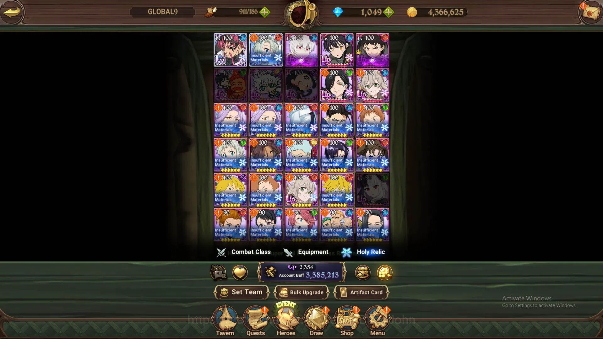 The Seven Deadly Sins: Grand Cross Accounts GLOBAL|3.3m CC|DM 1.049|2LR Cusack,Elizabeth|Full  image 10