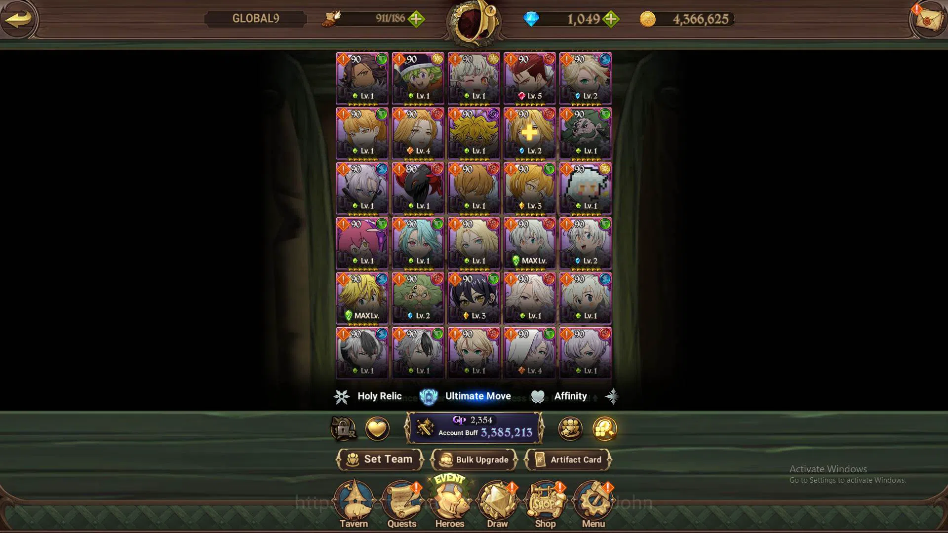 The Seven Deadly Sins: Grand Cross Accounts GLOBAL|3.3m CC|DM 1.049|2LR Cusack,Elizabeth|Full  image 12