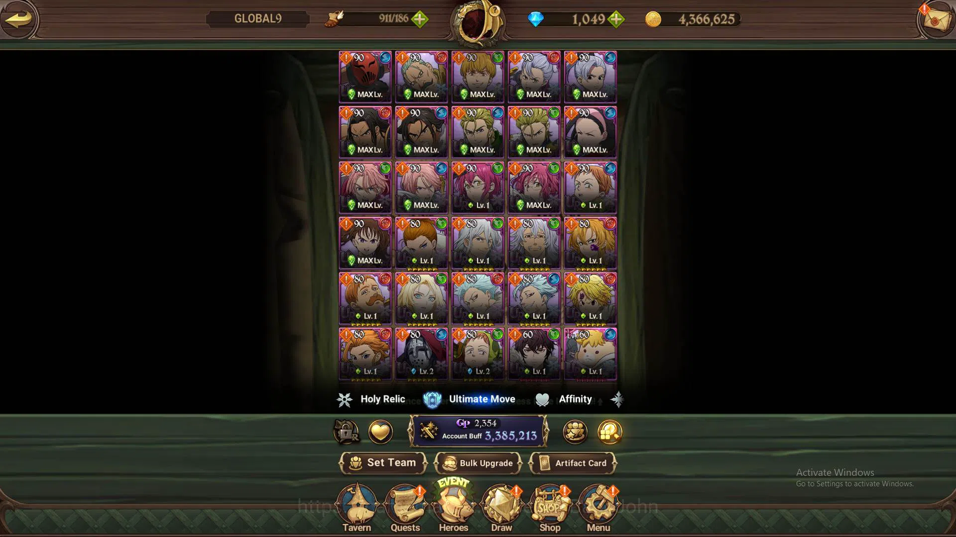 The Seven Deadly Sins: Grand Cross Accounts GLOBAL|3.3m CC|DM 1.049|2LR Cusack,Elizabeth|Full  image 14