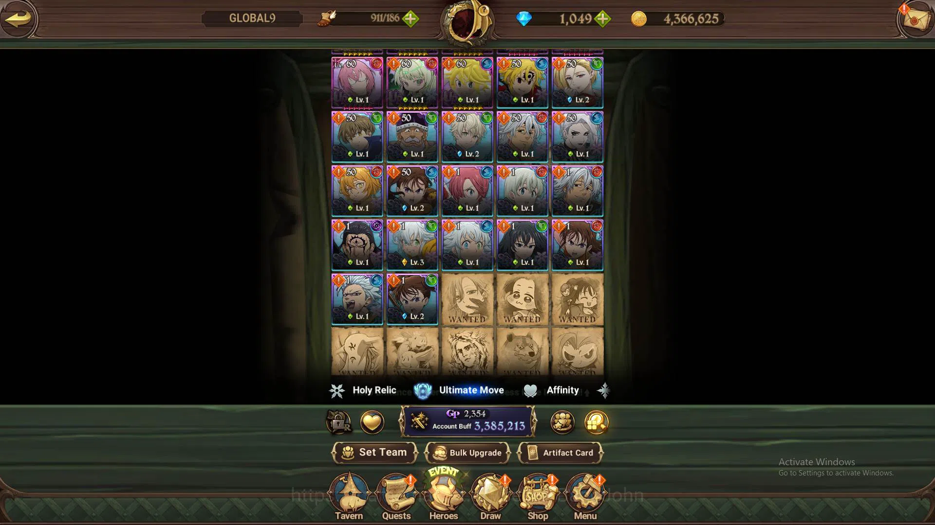 The Seven Deadly Sins: Grand Cross Accounts GLOBAL|3.3m CC|DM 1.049|2LR Cusack,Elizabeth|Full  image 15