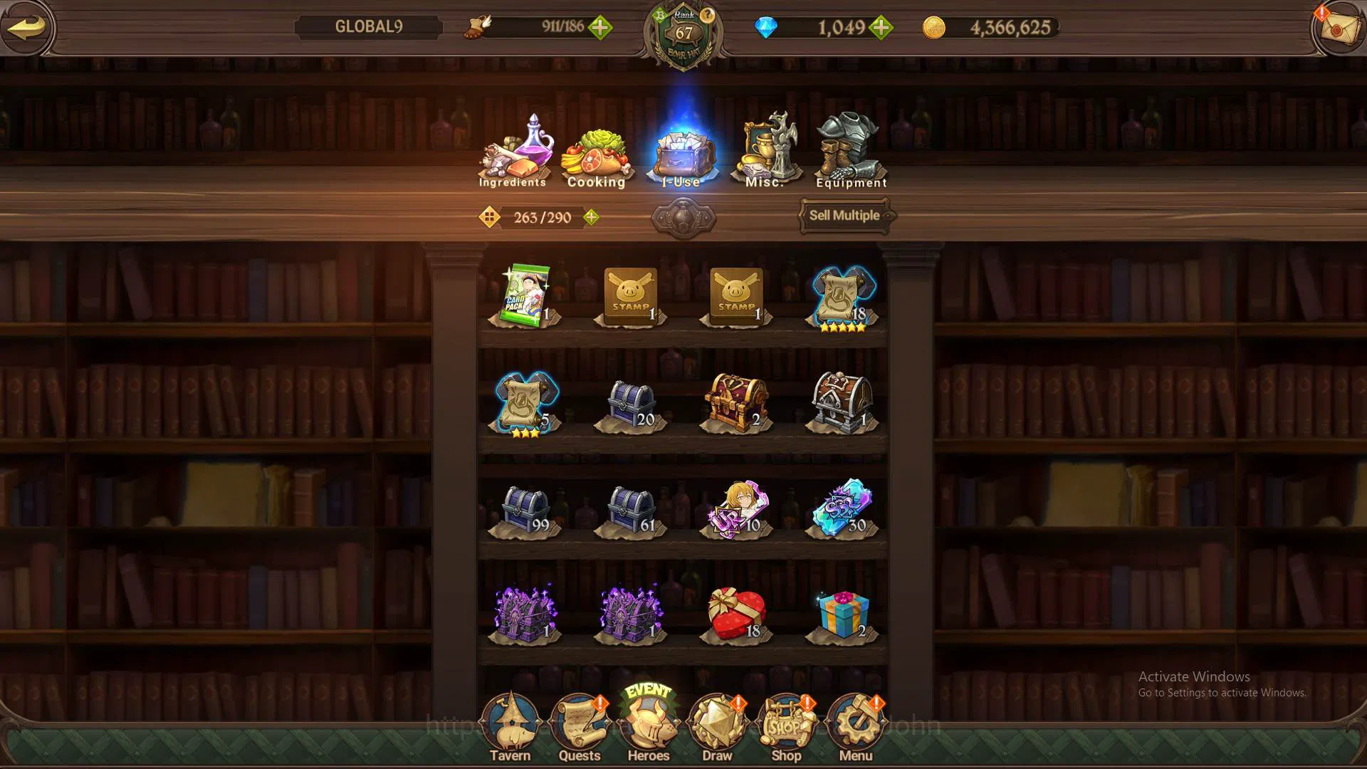 The Seven Deadly Sins: Grand Cross Accounts GLOBAL|3.3m CC|DM 1.049|2LR Cusack,Elizabeth|Full  image 5