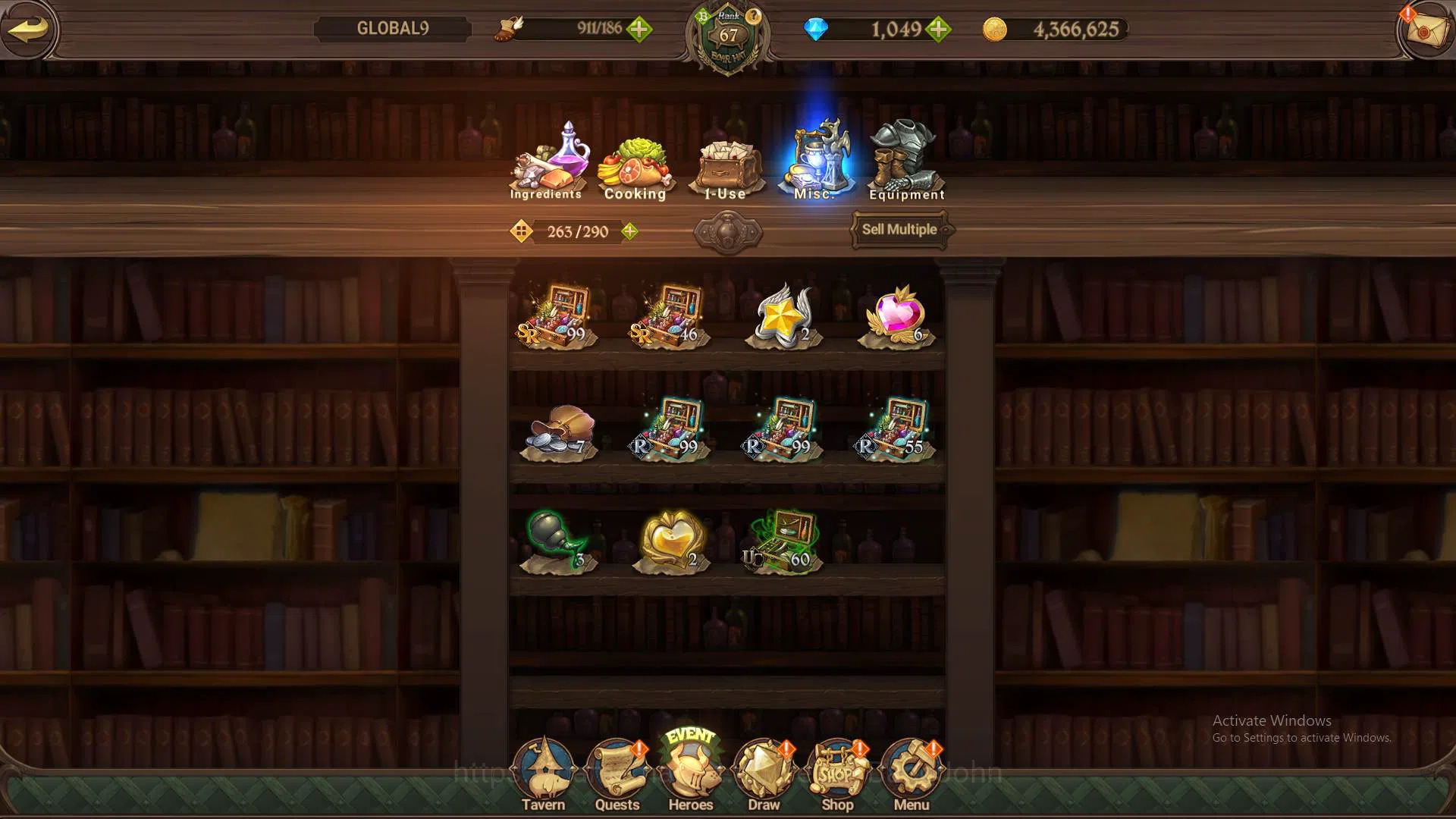 The Seven Deadly Sins: Grand Cross Accounts GLOBAL|3.3m CC|DM 1.049|2LR Cusack,Elizabeth|Full  image 6