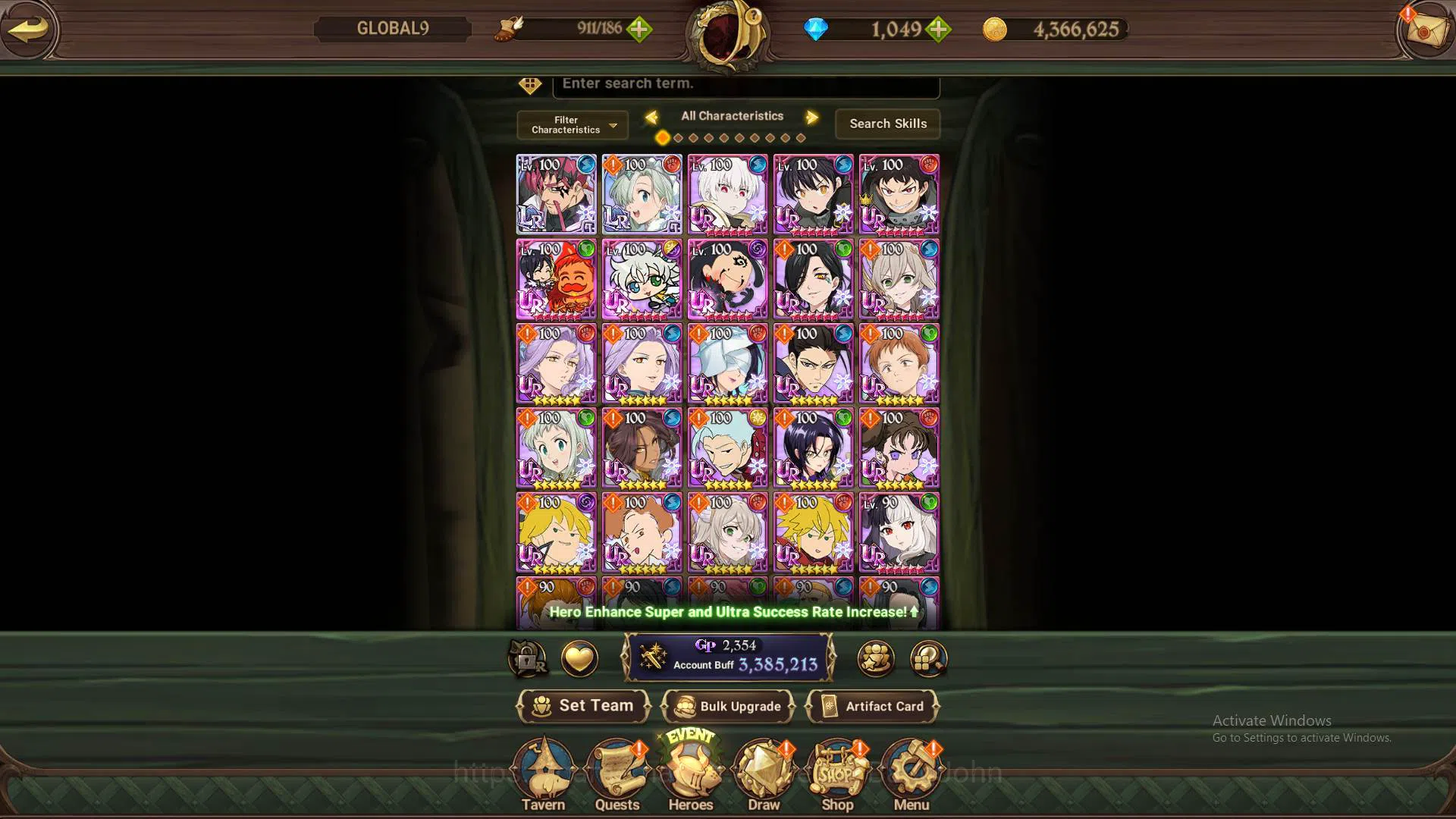 The Seven Deadly Sins: Grand Cross Accounts GLOBAL|3.3m CC|DM 1.049|2LR Cusack,Elizabeth|Full  image 8
