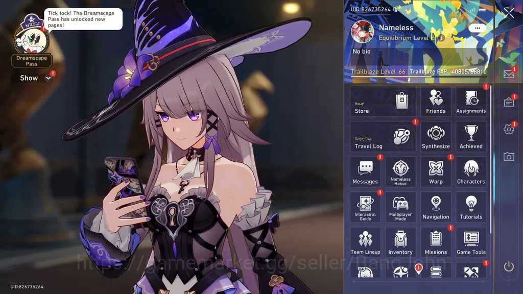 Honkai Star Rail Accounts ASIA | TL 66 | 7 Limit | Ruan Mei E2 | The Herta + image 14