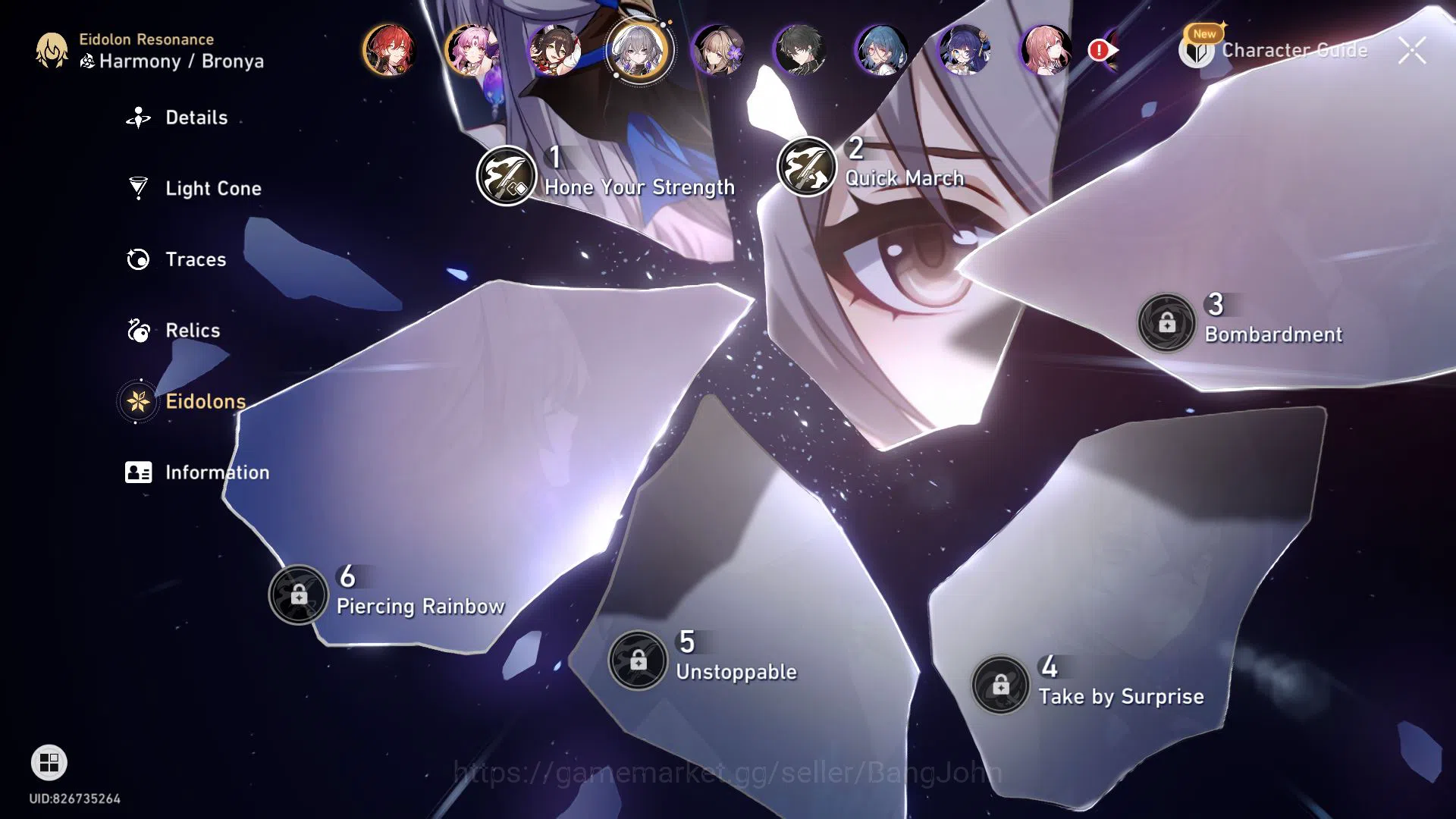 Honkai Star Rail Accounts ASIA | TL 66 | 7 Limit | Ruan Mei E2 | The Herta + image 5