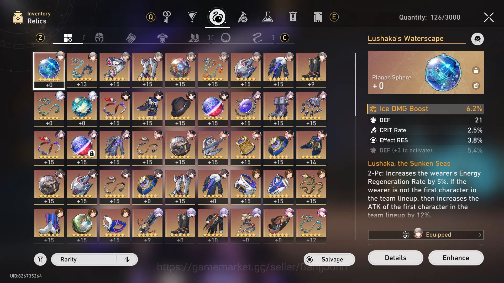 Honkai Star Rail Accounts ASIA | TL 66 | 7 Limit | Ruan Mei E2 | The Herta + image 8