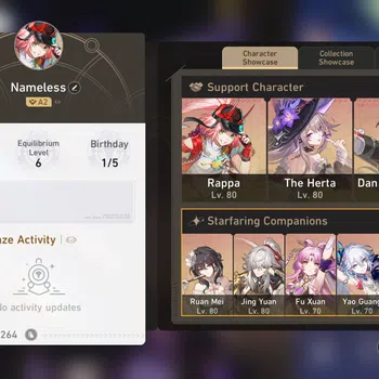 Honkai Star Rail End Game ASIA | TL 66 | 7 Limit | Ruan Mei E2 | The Herta + image 1