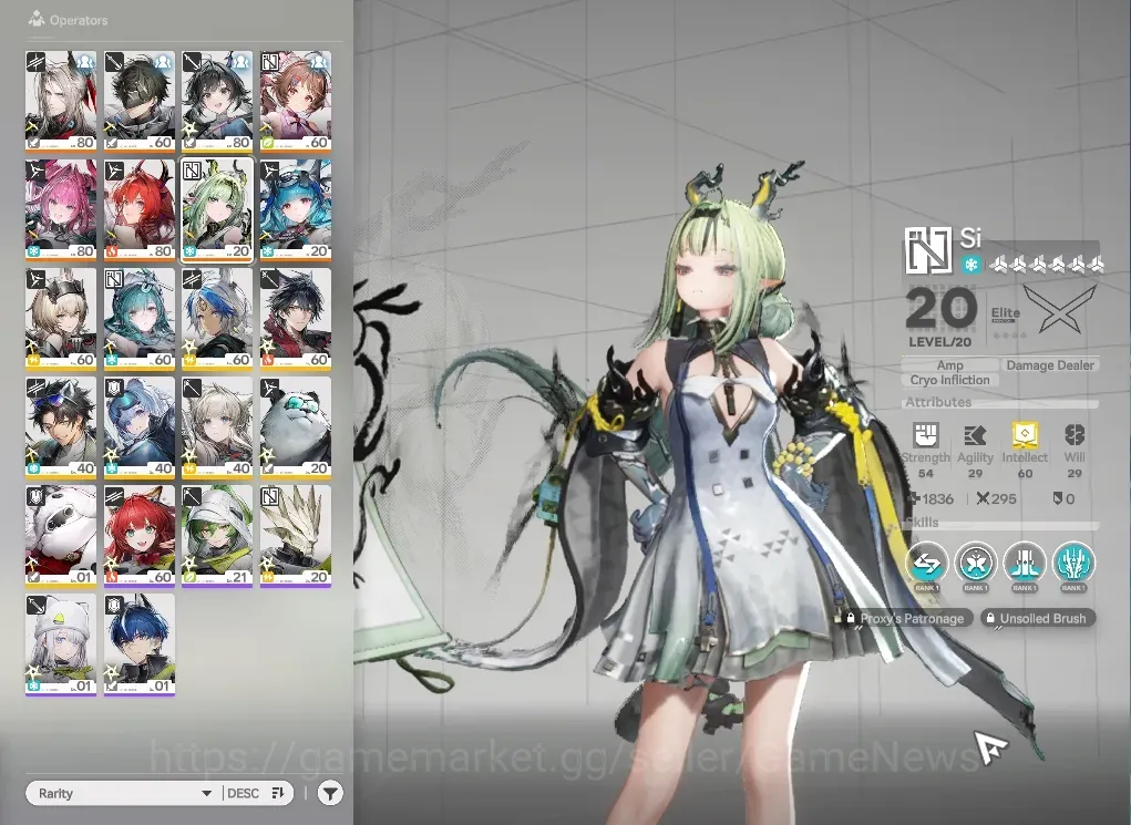 Arknights: Endfield Accounts Asia|Lv 52|6 SSR 3 Limited + 15(*6 Wp)|Yvonne+Sign,Si,Laevatain|3 Standard|Wp Supply 1