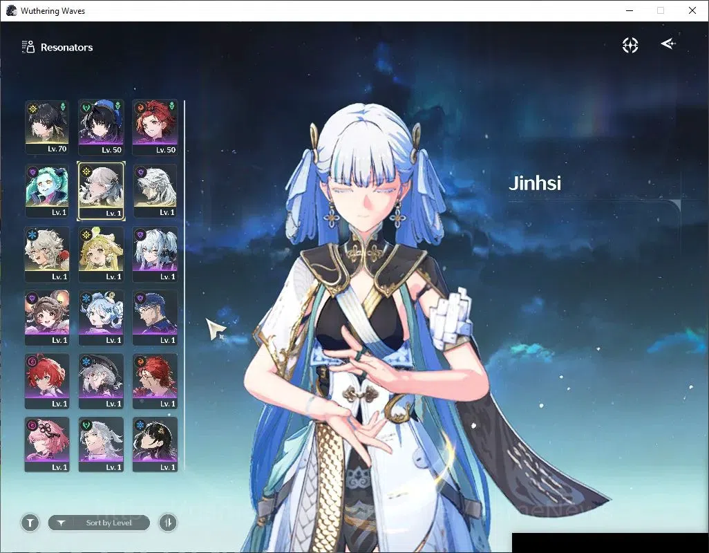 Wuthering Waves Accounts Starter NA |UL 49|2 Limited| (Jinshi CR6)+Signature Rebecca +3 STD Char (Calcharo,Verina,Lingyang 1