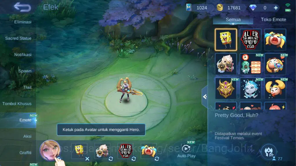 Mobile Legends: Bang Bang Accounts hero 77 skin 99 kof karina, stun chou, lightborn f image 10