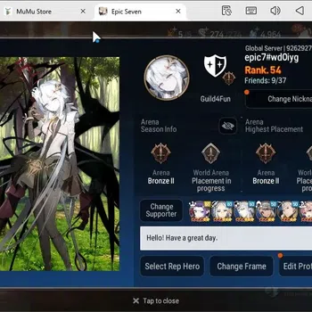 Epic Seven Accounts High-End Globarl unverif|Rank 54|Limited E Fumyr+sign + 15 other MLs (A Ludwig, Brieg, Elvira