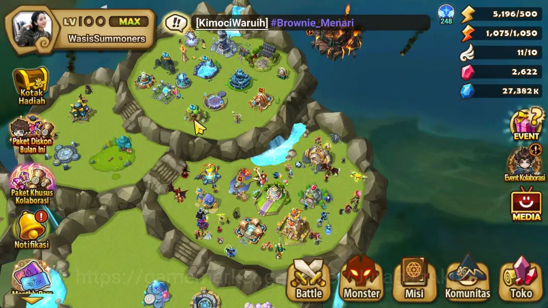 Summoners War: Sky Arena Accounts Mid-Game ASIA Lv 100|1 LD(Birgitta)|56 NB5 Total(Leo,Joshephine,Teshar,Etc)+ 132