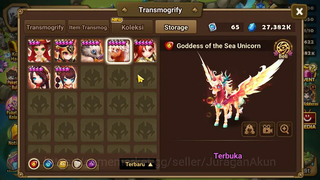 Summoners War: Sky Arena Accounts Mid-Game ASIA Lv 100|1 LD(Birgitta)|56 NB5 Total(Leo,Joshephine,Teshar,Etc)+ 132 14