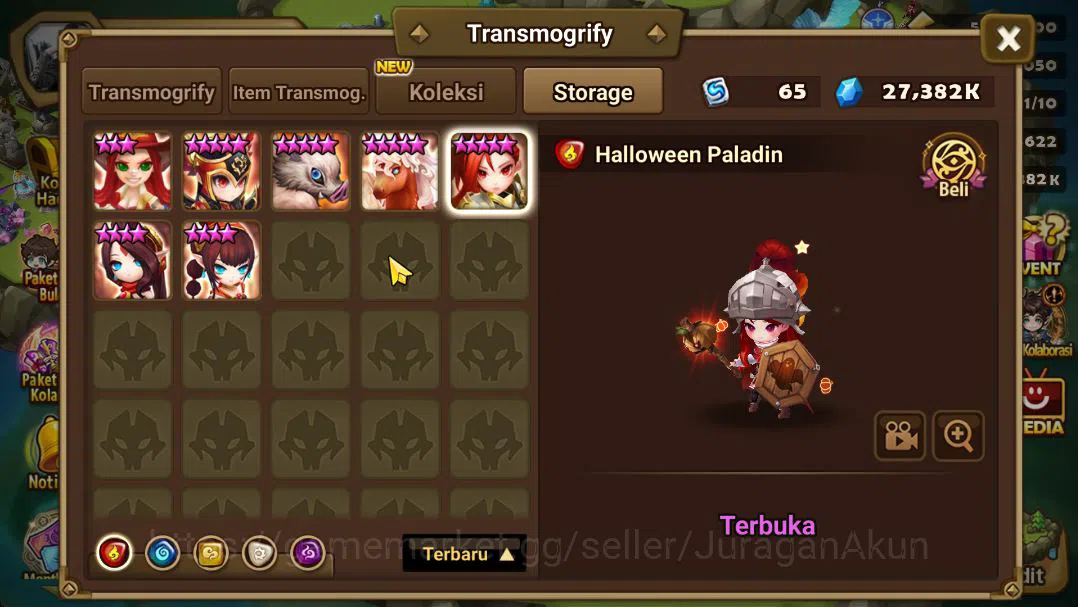 Summoners War: Sky Arena Accounts Mid-Game ASIA Lv 100|1 LD(Birgitta)|56 NB5 Total(Leo,Joshephine,Teshar,Etc)+ 132 15