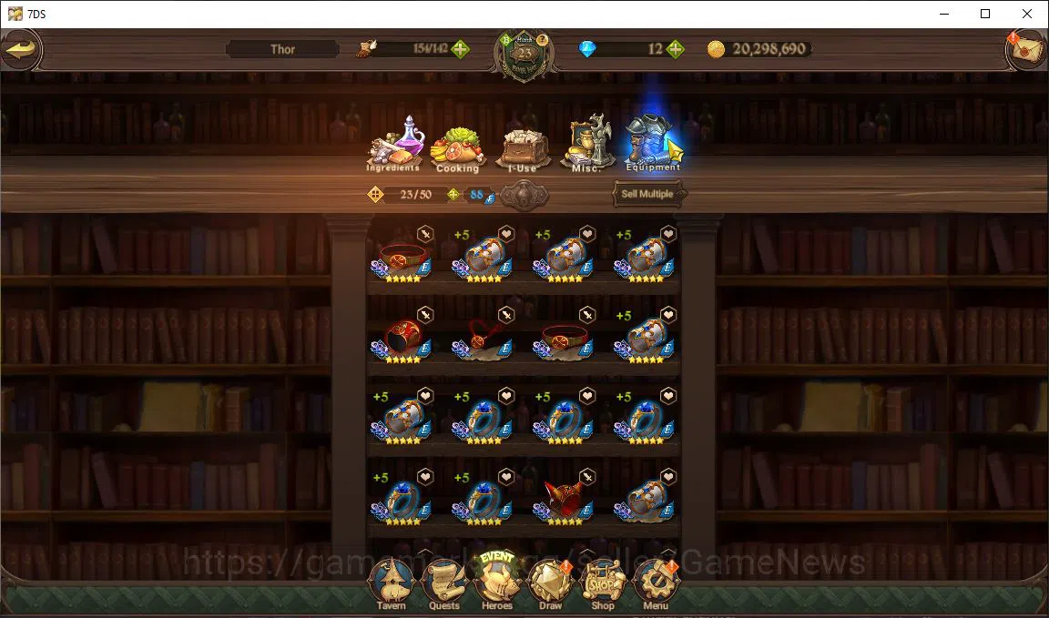 The Seven Deadly Sins: Grand Cross Accounts Starter Global|1,7M CC|Starter Ch 5|100 LS|6 UR| Merlin & Escanor2/6, ODK2/6 11