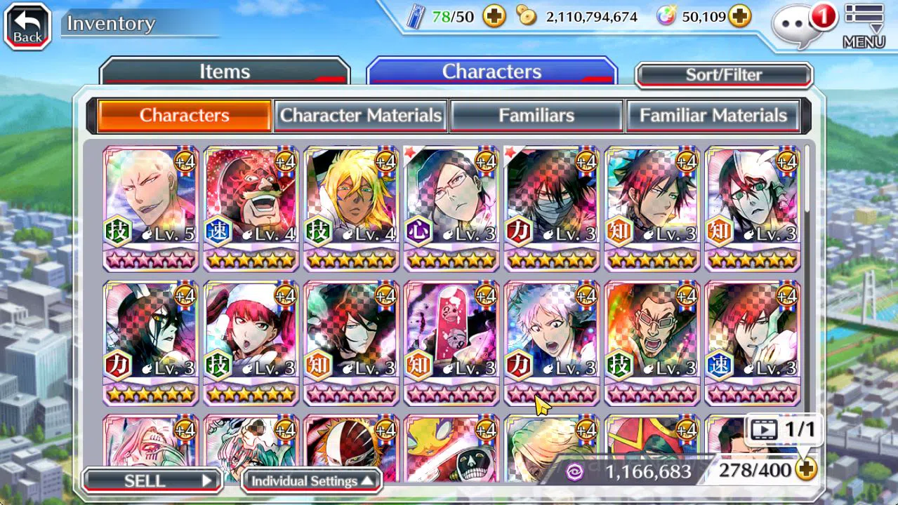 Bleach: Brave Souls Accounts [GLOBAL]50K Orb|TYBW26(BazzB,Jugram,Uryu),Rukia,Ic image 11