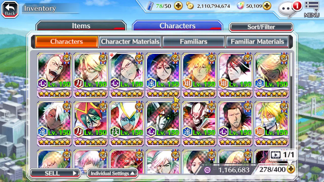 Bleach: Brave Souls Accounts [GLOBAL]50K Orb|TYBW26(BazzB,Jugram,Uryu),Rukia,Ic image 8
