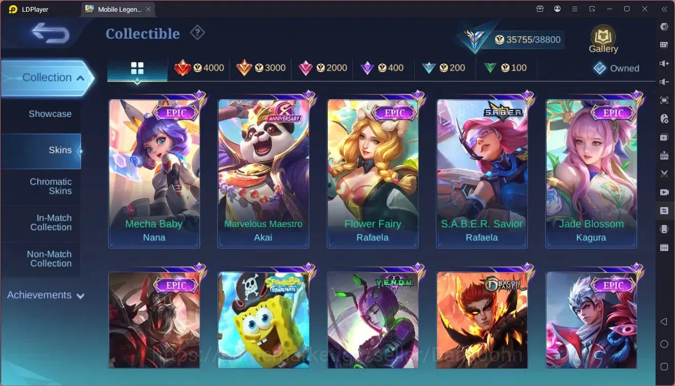 Mobile Legends: Bang Bang Accounts Global|Hero 123|Skin 184|Expert|CC Natalia|KOF Kar image 13