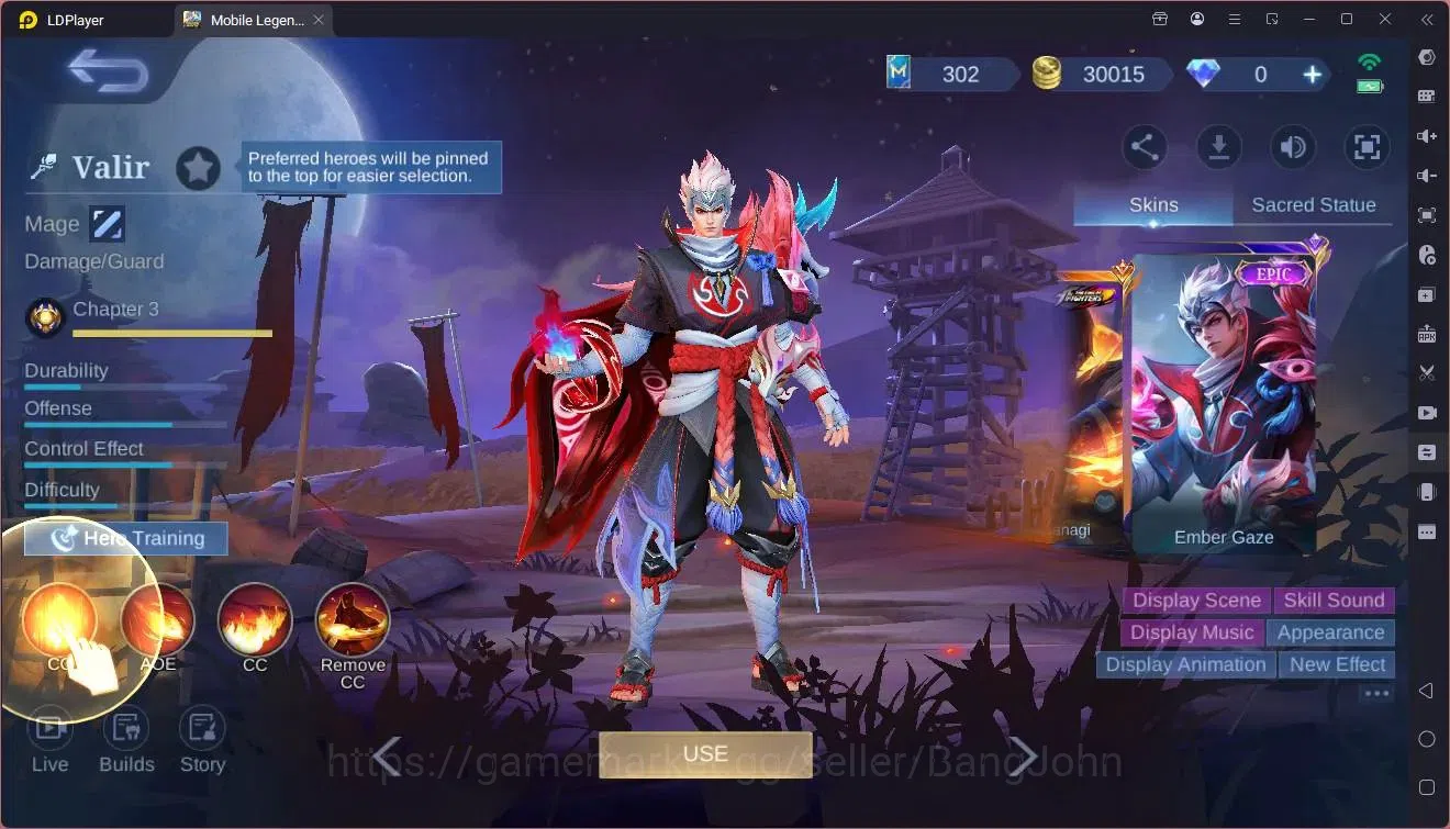 Mobile Legends: Bang Bang Accounts Global|Hero 123|Skin 184|Expert|CC Natalia|KOF Kar image 3