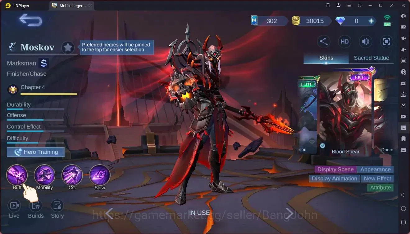 Mobile Legends: Bang Bang Accounts Global|Hero 123|Skin 184|Expert|CC Natalia|KOF Kar image 5