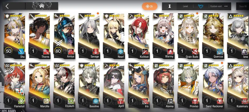 Arknights Accounts Lv 2| 74 OP |Fresh Starter| 2 Limited | Shu, Marci image 8