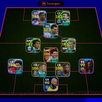 eFootball Accounts Mid-Tier COMPETITIVE 3116 OVR ACCOUNT | SOLID MID-TIER META SQUAD