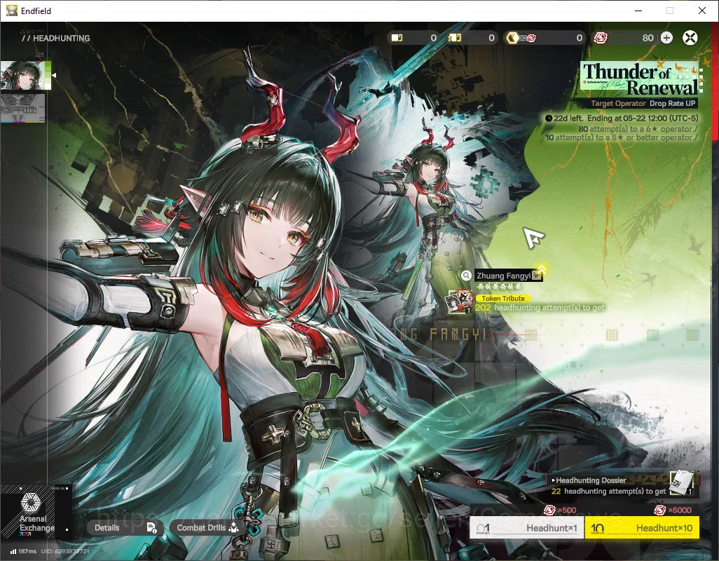 Arknights: Endfield Accounts NA/EU|Lv49|6SSR(2Limited)+8(*6WP)|Laevatain+sign,Z image 18