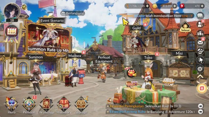 Seven Knights Re:Birth Accounts [Re:BIRTH] SEA||8 Legendary|5 SPECIAL|TeoTC2,Ace,R image 2