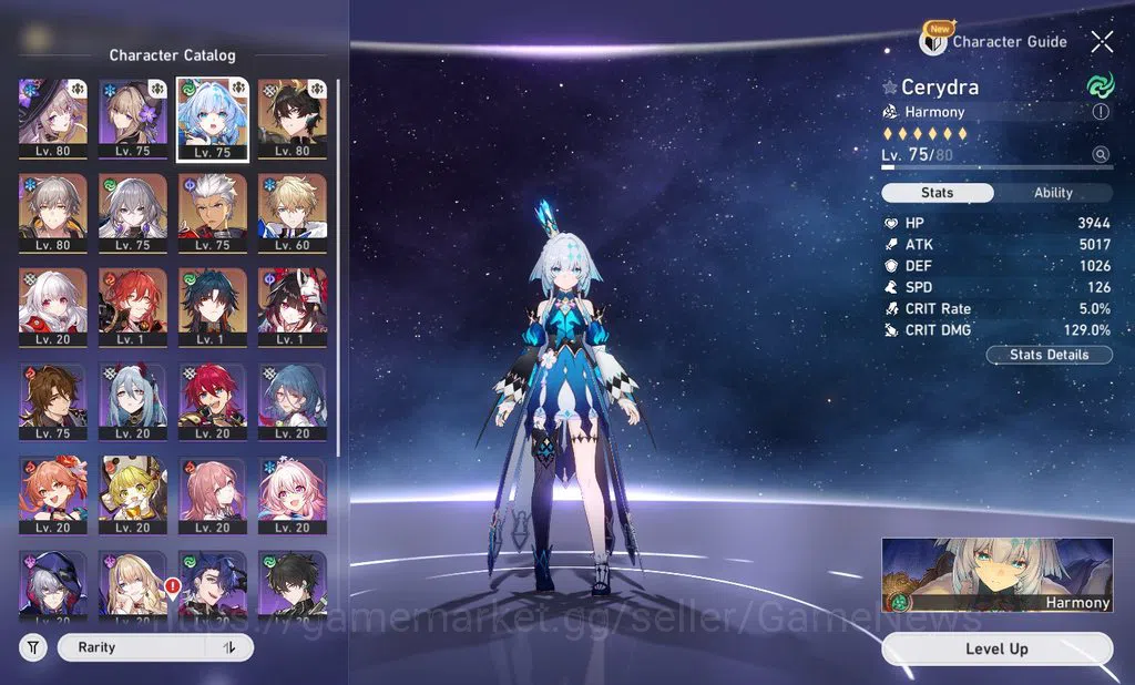 Honkai Star Rail Accounts Asia|TL 63|5 Limited|Cerydra+Sign,The Herta E1+Sig image 1