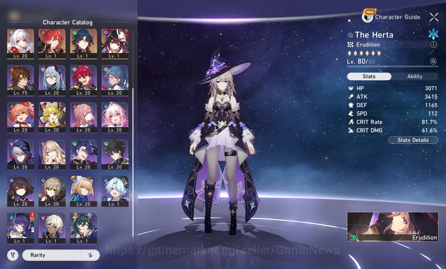 Honkai Star Rail Accounts Asia|TL 63|5 Limited|Cerydra+Sign,The Herta E1+Sig image 14
