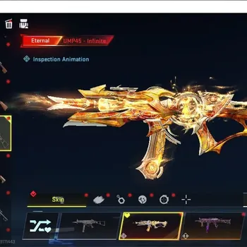 Blood Strike Accounts High-End ASIA|7 ETERNAL UMP45 Infinite Lv5,Vector Shadow Lv3,Kala Requem,KAG-6 Dynamit Lv2,etc|2 Meele