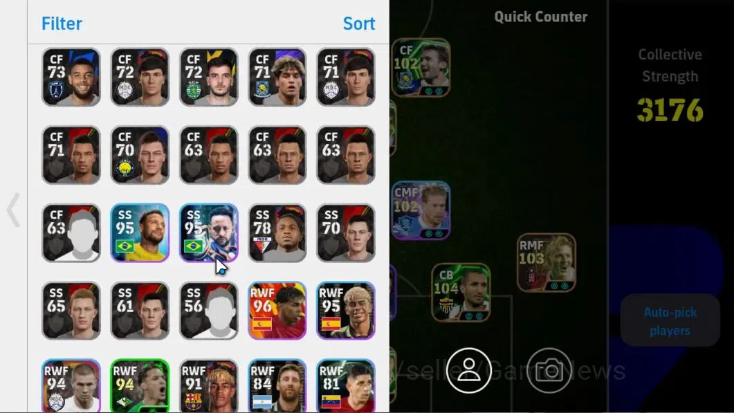 eFootball Accounts Mobile|Dimitar Berbatov,Marc Cucurella,Giorgio Chi image 3