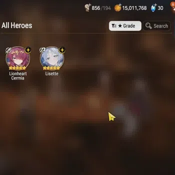 Epic Seven Accounts High-End GLOBAL UnVerif|New Era|2 ML(Lisete,LH Cermia)+Estele,Ivana,Landy,Etc|Poh ON|Abys F 52|380